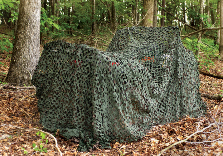 Sfaturi pentru camuflaj în natură. Încercați prelatele și vopselele pentru față
