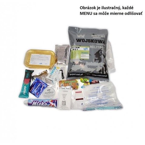 Vojenská potravinová dávka MRE ARPOL WZ