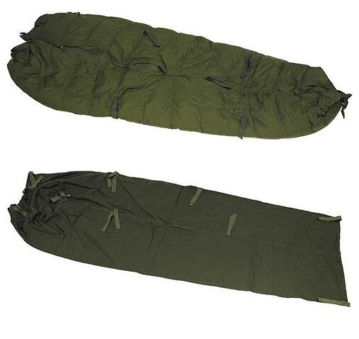 Spací vak Nemecká armáda BW 4-vrstvy použitý