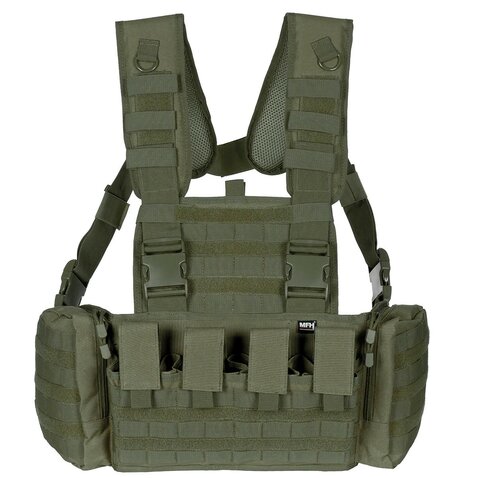 Vestă tactică Chest Rig Mission olive