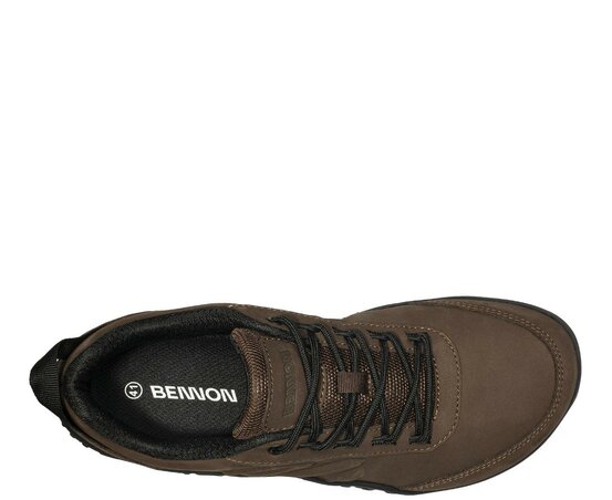 Barefoot kožené čierno-hnedé