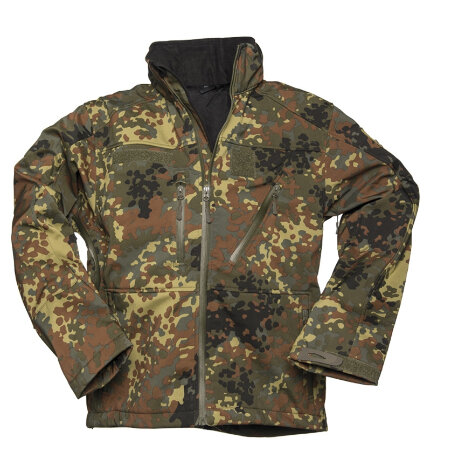 Geacă Mil-Tec SCU Softshell flecktarn