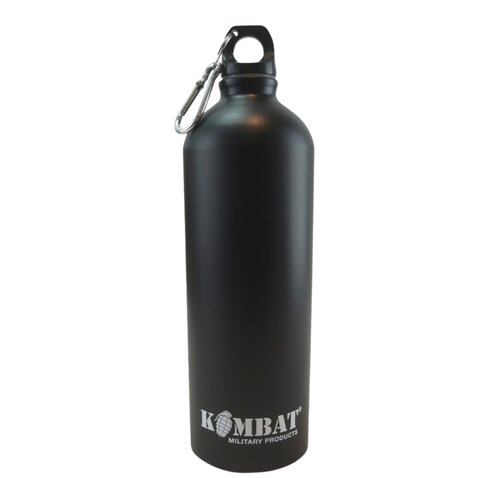 Sticlă de apă din aluminiu Kombat UK neagră
