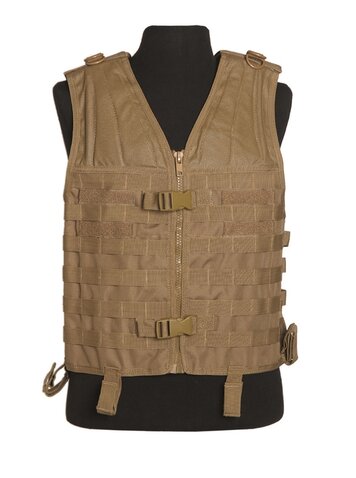 Vestă tactică Molle carrier coyote