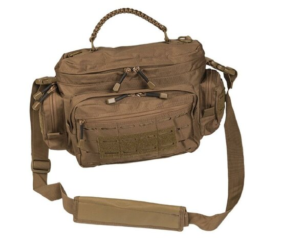 Taška cez rameno TACTICAL PARACORD SM dark coyote