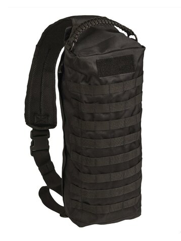 Ruksak s jedným popruhom "TANKER" čierny