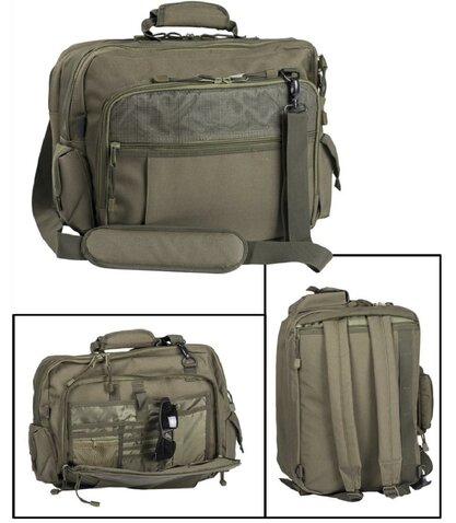 Taška na laptop/dokumenty olive