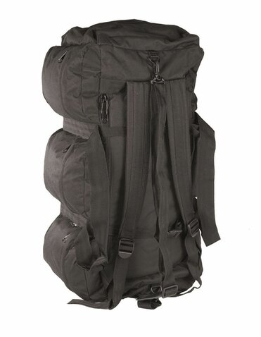 Rucsac-geantă de călătorie 2 în 1 Duffle Combat 98l negru