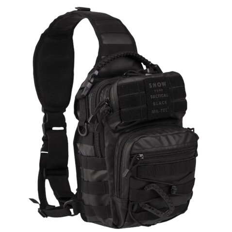 Rucsac de umăr SMALL negru