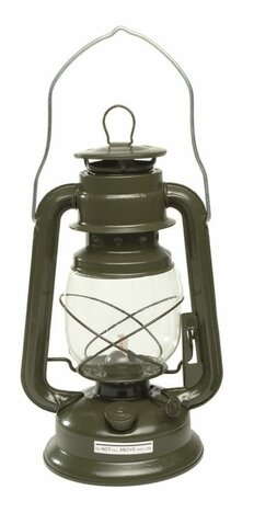 Lampă cu petrol 28 cm verde