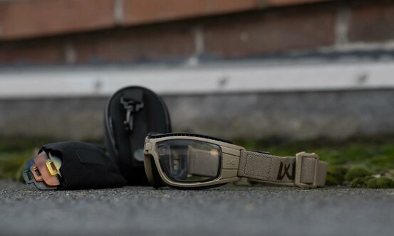 Taktické okuliare WileyX Lynx Grey/Clear/Matte Tan