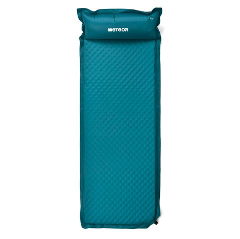 Saltea auto-gonflabilă cu pernă 188x66x3,8cm sea color