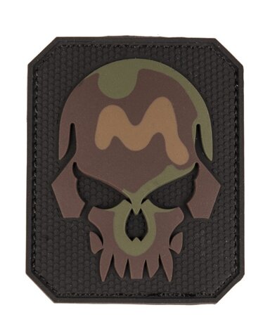 Patch cu scai / patch Skull 3D Camo mare