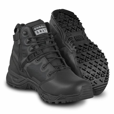 Taktická obuv Original S.W.A.T. Alpha Fury 6" WP zips čierne