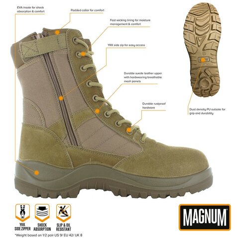 Kanady Magnum Centurion 8.0 SZ Zips coyote Kanady Magnum Centurion 8.0 SZ Zips coyote