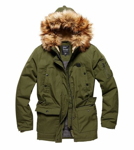 Dámska Bunda Vintage Industries Hailey Parka olive Dámska Bunda Vintage Industries Hailey Parka olive