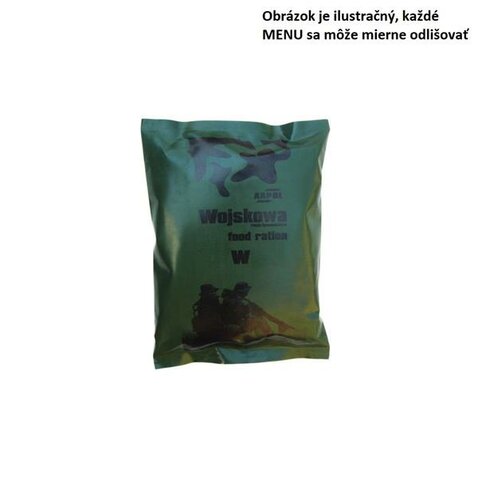 Vojenská potravinová dávka MRE ARPOL WSH