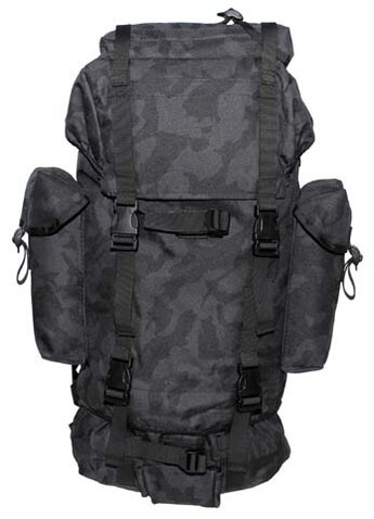 Ruksak combat 65l night camo