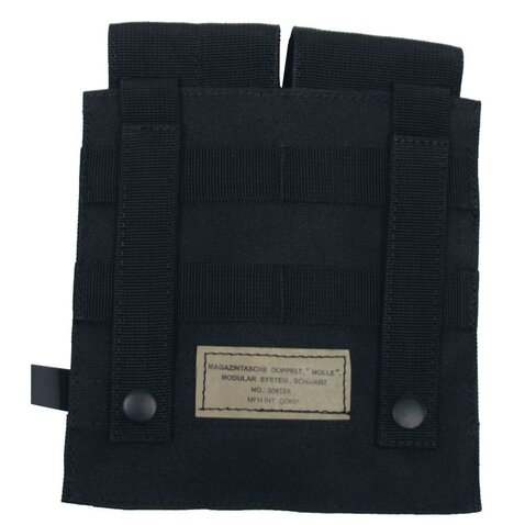 Púzdro na 2 zásobníky "MOLLE" čierne