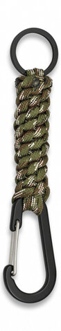 Breloc clip outdoor tip carabină paracord camo