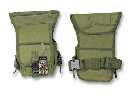 Husă tip Fanny Pack pentru coapsă Barbaric – olive