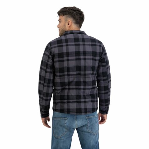 Bunda Vintage Industries s výplňou grey check