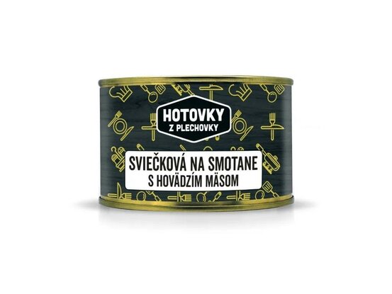 Sos de legume cu smântână și carne de vită – 400g (Svieckova tradițională slovacă)