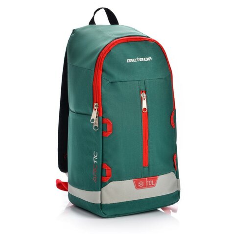 Rucsac termoizolant METEOR Arctic 10l roșu-verde