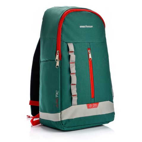 Rucsac termo METEOR Arctic 20l roșu-verde