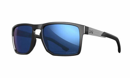 Ochelari de soare WileyX Apex Captivate Polarized Blue Mirror/Gloss Black Frame