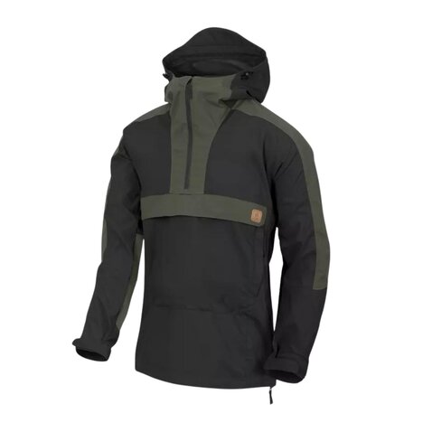 Bunda Helikon-Tex Woodsman Anorak čierna/taiga gre