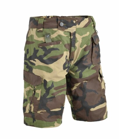 Taktické kraťasy Advanced DEFCON5 woodland