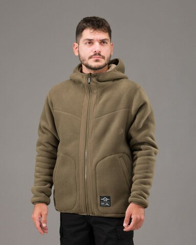 Bunda Pentagon Ianos 2v1 Sherpa fleece khaki / RAL