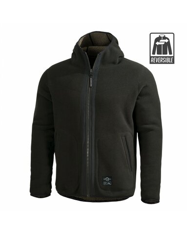 Bunda Pentagon Ianos 2v1 Sherpa fleece RAL7013 / č