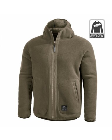 Bunda Pentagon Ianos 2v1 Sherpa fleece khaki / RAL