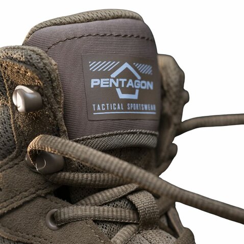 Obuv Pentagon Scorpion V2 Suede 6" coyote