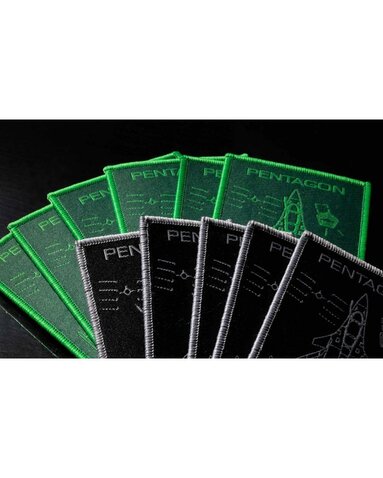 Patch Rafale Linear wolf grey