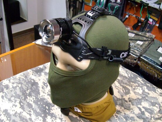 Čelovka LED cree XML T6 - nabíjateľná