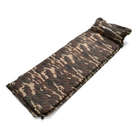 Samo-nafukovacia karimatka s vankúšom 188cm Camo