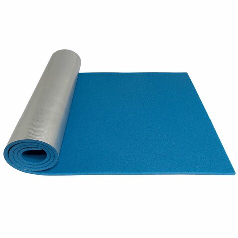 Saltea izopren YATE cu folie de aluminiu – albastră