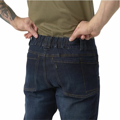 Nohavice Helikon-Tex Jeans Slim Dark Blue