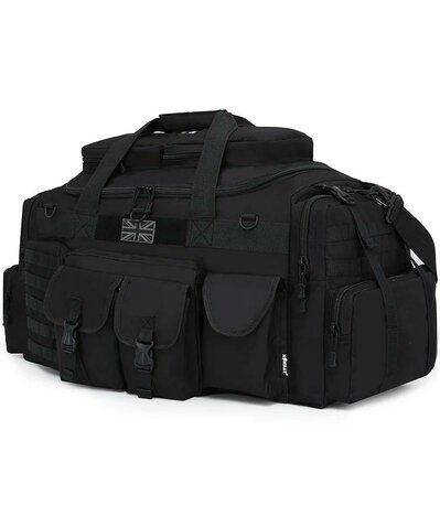 Geantă de voiaj Assault Holdall 2-în-1 100 l neagră