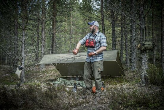 Hrudná kapsa Helikon-Tex Numbat crimson sky/black