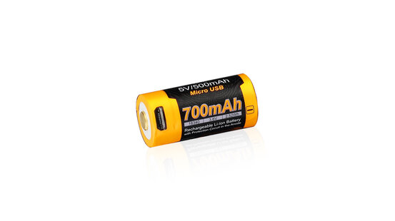 Baterie reîncărcabilă USB Fenix RCR123A / 16340 High Current (Li-ion)