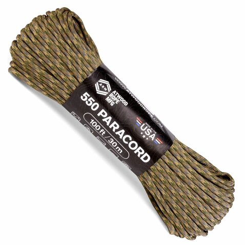 Paracord 550 Atwood 100ft camuflaj