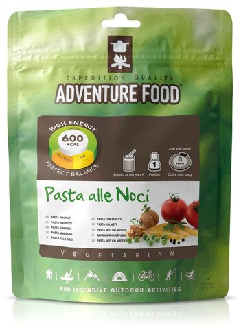 Mâncare deshidratată Adventure Food Paste Alle Noci