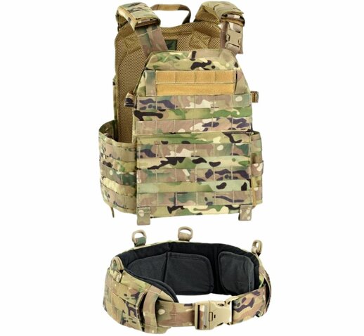 Taktická vesta nosič plátov DEFCON5 multicam