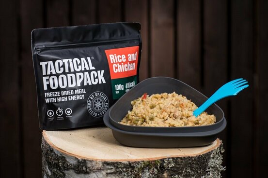 Tactical Foodpack® kura s ryžou Tactical Foodpack® kura s ryžou