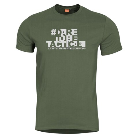 Tricou Pentagon Dare to be tactical olive