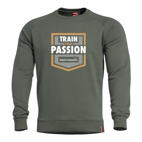 Hanorac Pentagon Hawk Train Your Passion olive drab XXL